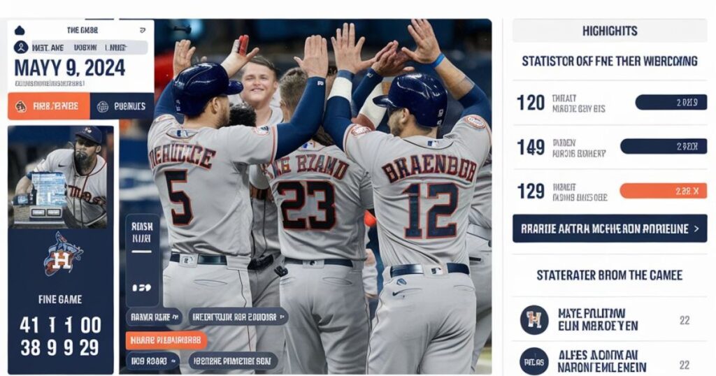 May 9, 2024: A Detailed Breakdown of Astros' Narrow Victory