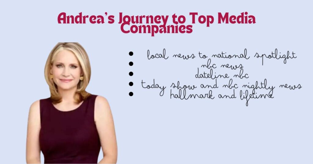 Andrea's Journey to Top Media Companies