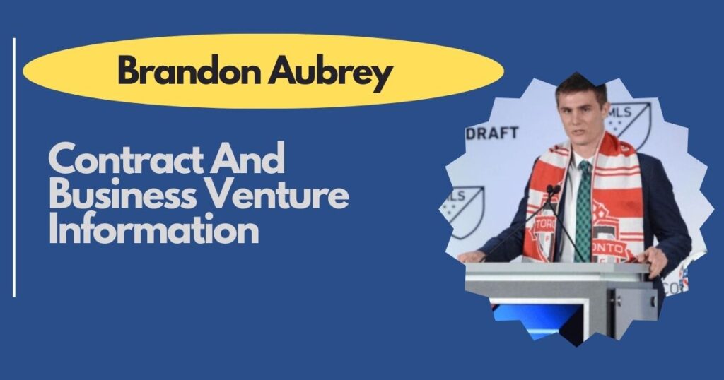 Brandon Aubrey's Contract And Business Venture Information