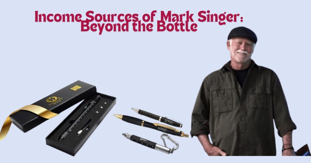 Income Sources of Mark Singer: Beyond the Bottle