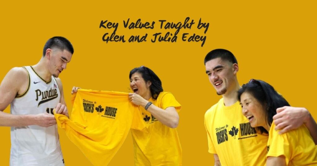 Key Values Taught by Glen and Julia Edey