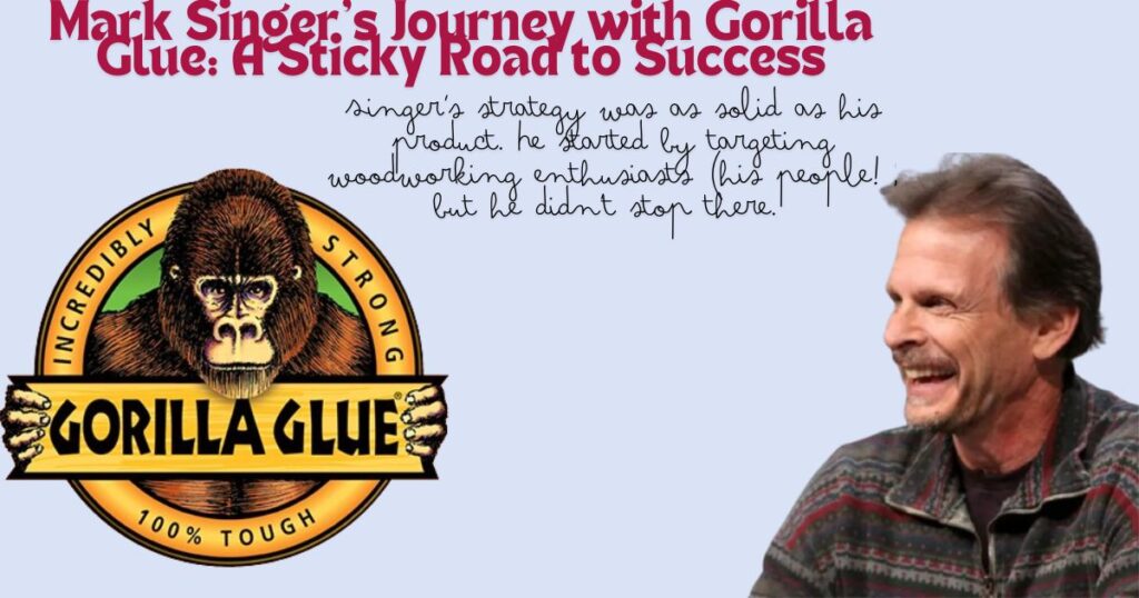 Mark Singer's Journey with Gorilla Glue: A Sticky Road to Success