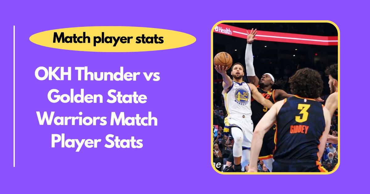 OKH Thunder vs Golden State Warriors Match Player Stats